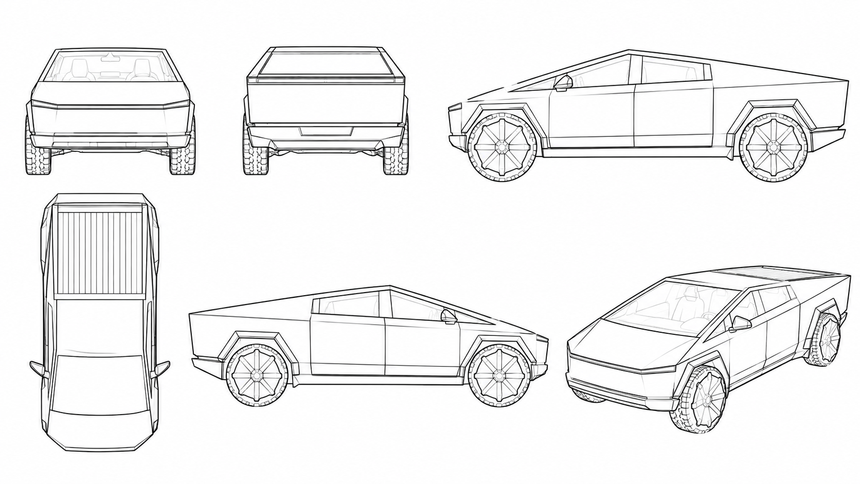 cyber truck design