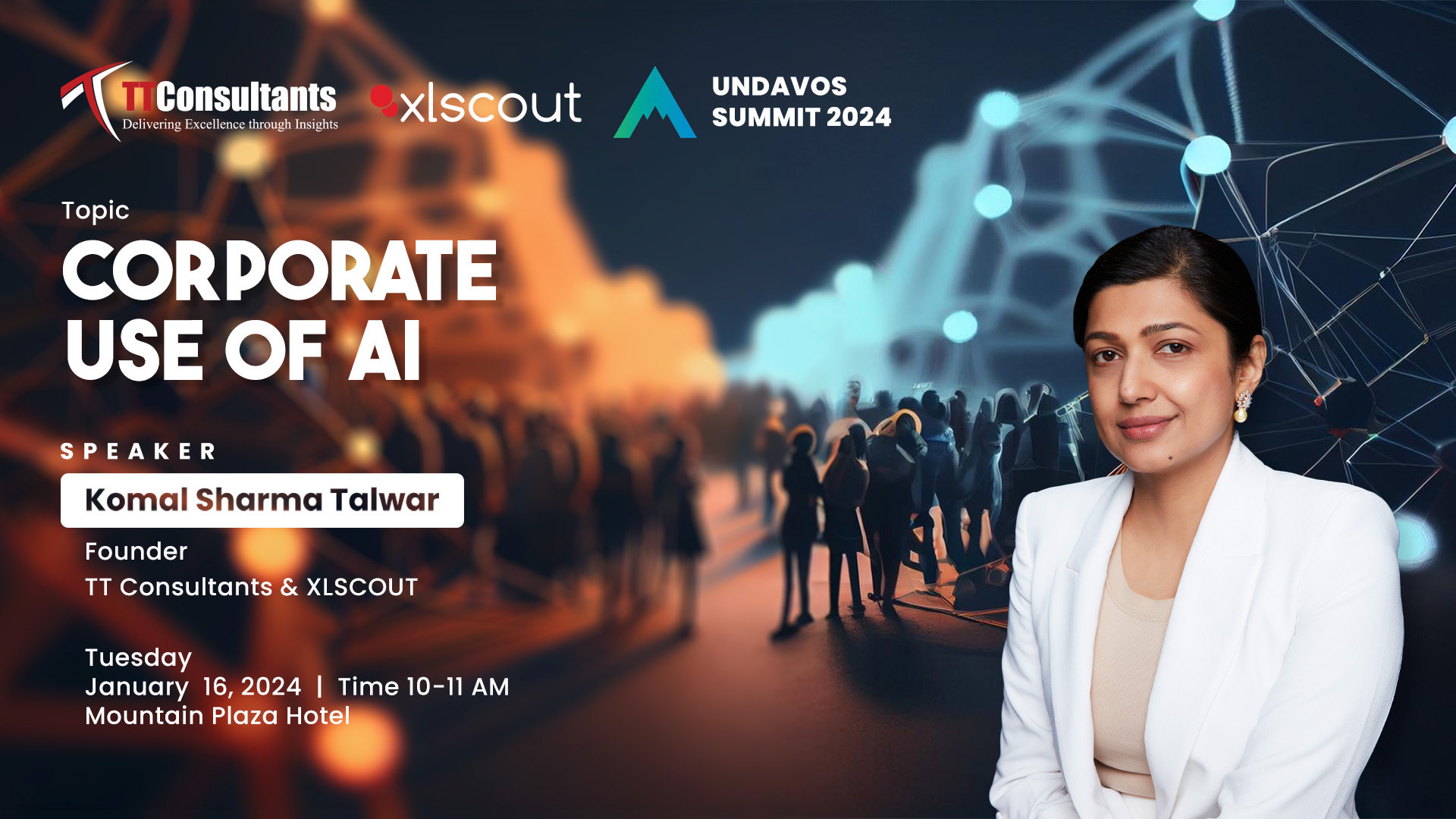 Corporate use of AI event