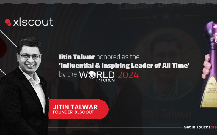 World IP Forum Honors Jitin Talwar as the ‘Influential & Inspiring Leader of All Time’