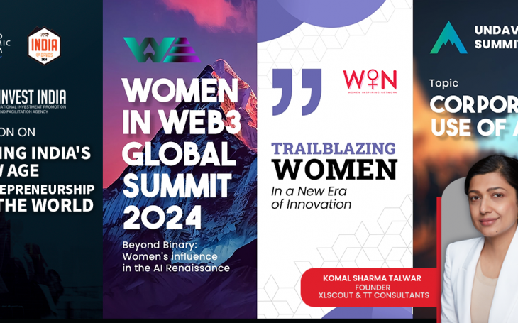 XLSCOUT’s Founder, Komal Sharma Talwar’s Impactful Presence at Davos 2024