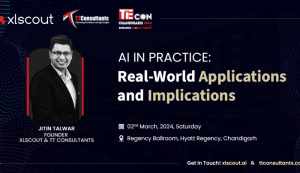 Artificial Intelligence Grabs Limelight at TiECON Chandigarh. Our founder Mr. Jitin Talwar, shared insights into AI’s impact on Global GDP.