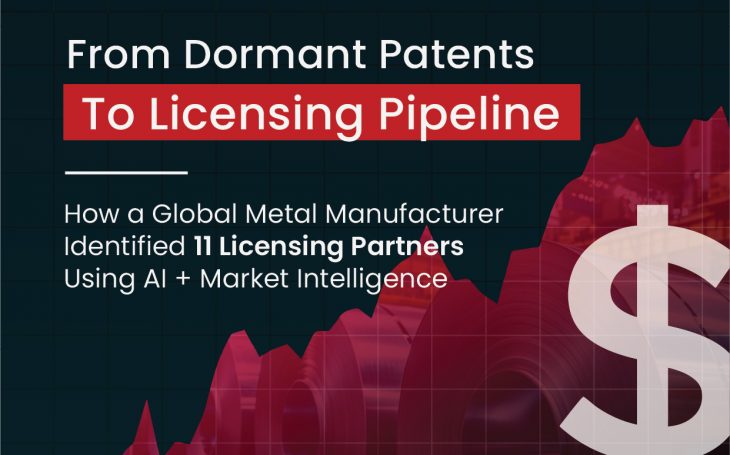 How a global metal manufacturer identified 11 licensing opportunities using AI + market intelligence