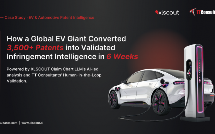 How a Global EV Giant Converted 3,500+ Patents into Validated Infringement Intelligence in 6 Weeks