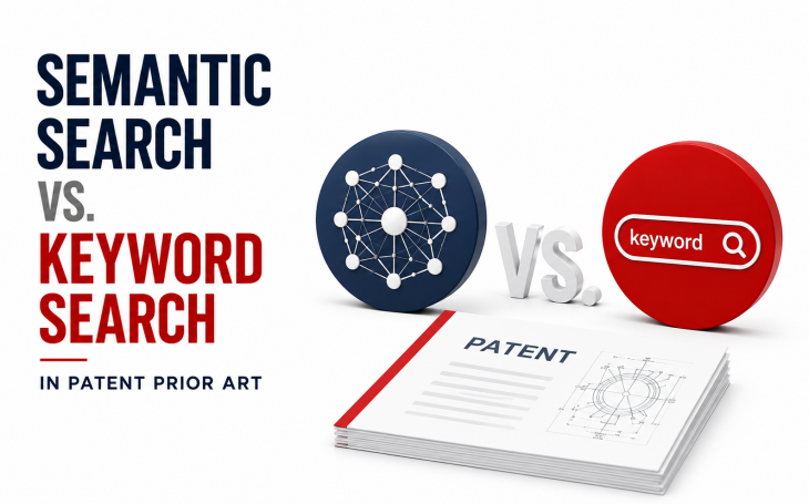 Semantic Search vs. Keyword Search in Patent Prior Art